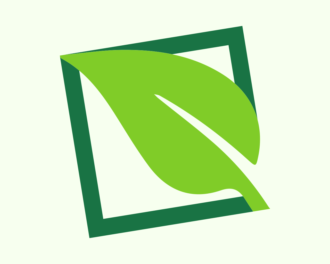 Organic Church leaf emblem